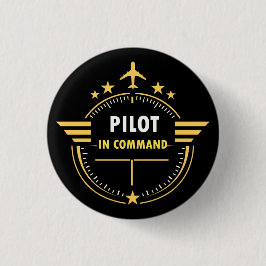 Benutzerdefiniertes Aviation Pilot Tasse Design –  Button