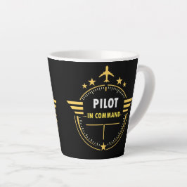 Benutzerdefiniertes Aviation-Pilot-Tasse-Design –  Milchtasse