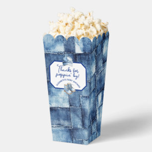 Benutzerdefiniertes Baby Blue Jeans Denim-Themen-P Geschenkschachtel