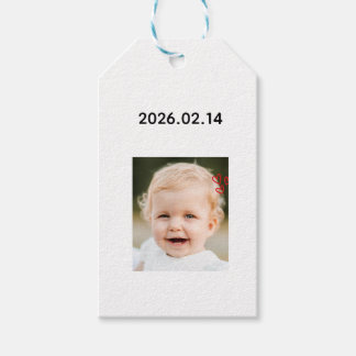 Benutzerdefiniertes Baby-Erstgeburtstagsfoto und - Geschenkanhänger