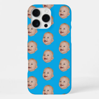 Benutzerdefiniertes Baby-Gesicht-Muster Personalis iPhone 16 Pro Max Hülle