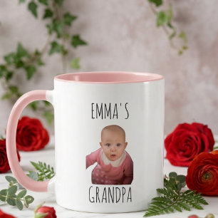 Benutzerdefiniertes Babygesicht Babyfoto Weihnacht Tasse