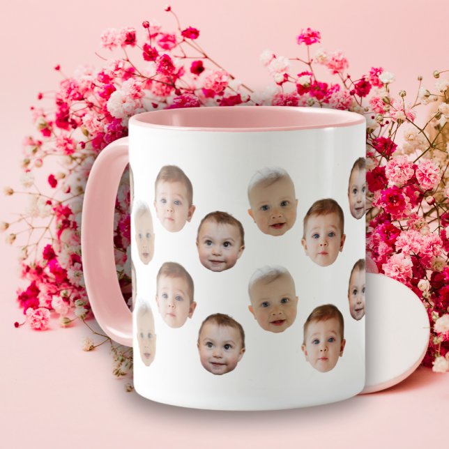 Benutzerdefiniertes Babygesicht personalisiertes F Tasse (Von Creator hochgeladen)
