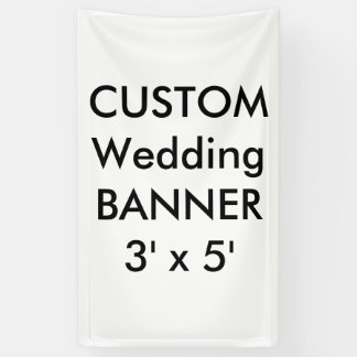 Benutzerdefiniertes Banner 3' x 5'