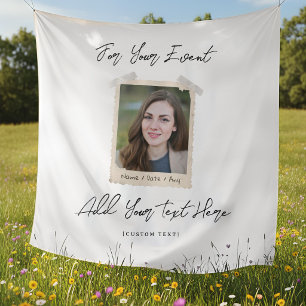 Benutzerdefiniertes Banner für alle Ereignisse, mi Wandteppich