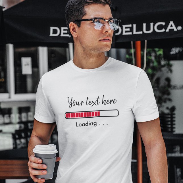 Benutzerdefiniertes Bar | Funny Geek T - Shirt (Von Creator hochgeladen)