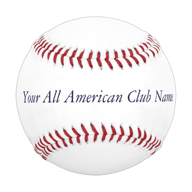 Benutzerdefiniertes Baseball (Vorderseite)