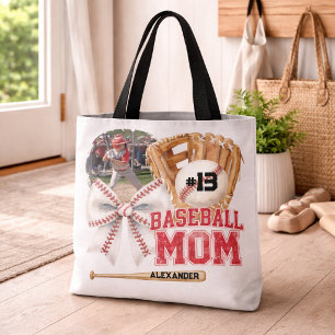 Benutzerdefiniertes Baseball-Mama-Name-Foto