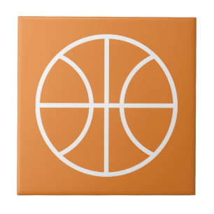 Benutzerdefiniertes Basketball-Logo Fliese