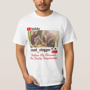 Benutzerdefiniertes Befolgen des Kanals T-Shirt