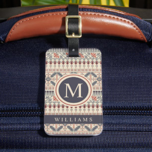 Benutzerdefiniertes Beige Pfirsichpink Grau Schwar Gepäckanhänger