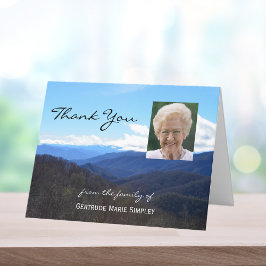 Benutzerdefiniertes Beileid Vielen Dank Hinweis Ka Dankeskarte