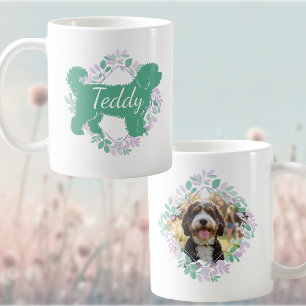 Benutzerdefiniertes Bernedoodle-Foto und Name pers Kaffeetasse