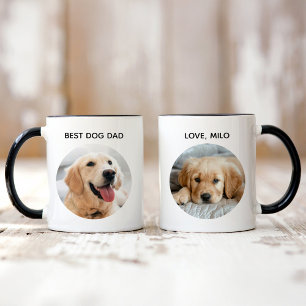 Benutzerdefiniertes Best Hund Vater Pet-Foto Tasse
