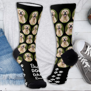Benutzerdefiniertes BESTES HUNDE-PAPA Aller Zeiten Socken
