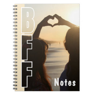 Benutzerdefiniertes BFF-Foto-Illusions-Notizbuch i Notizblock