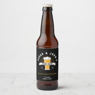 Benutzerdefiniertes Bierflaschenetikett - Bierkrug