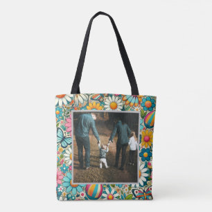 Benutzerdefiniertes Bild Hippie Blumen