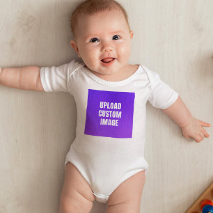 Benutzerdefiniertes Bild hochladen - Fügen Sie Ihr Baby Strampler
