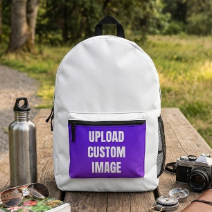 Benutzerdefiniertes Bild hochladen - Fügen Sie Ihr Bedruckter Rucksack