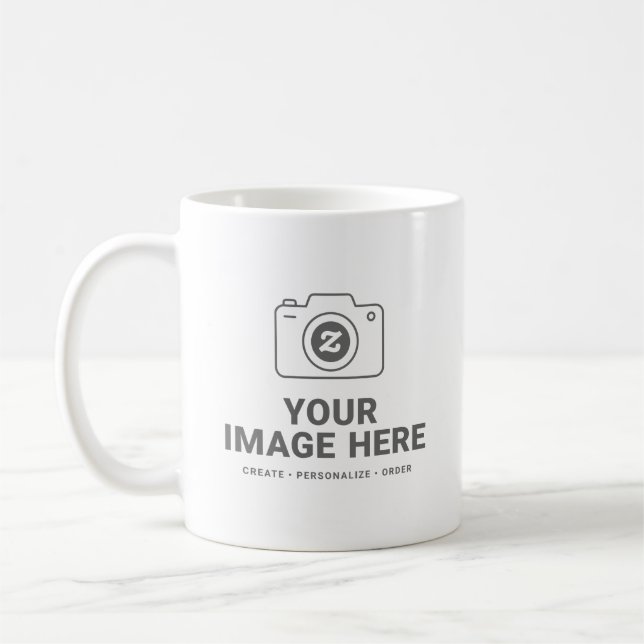 Benutzerdefiniertes Bild Kaffeetasse (Links)