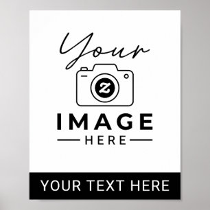 Benutzerdefiniertes Bild und Text Poster