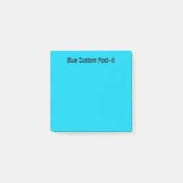 Benutzerdefiniertes Blau Post-it Klebezettel