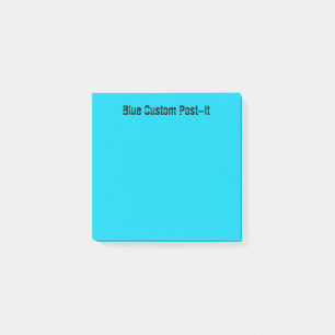 Benutzerdefiniertes Blau Post-it Klebezettel