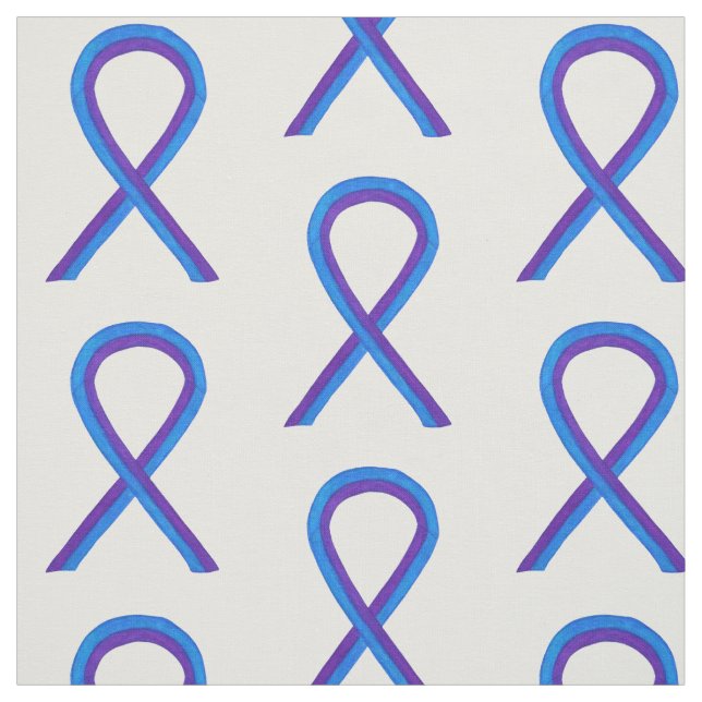 Benutzerdefiniertes Blauer und Lila Werbeband Stoff (Muster)