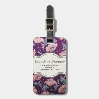 Benutzerdefiniertes Blumen-Gepäckanhänger Gepäckanhänger