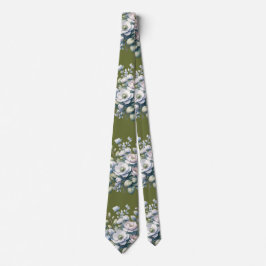 Benutzerdefiniertes Blumendesign Krawatte