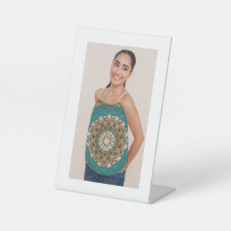 Benutzerdefiniertes Boho-Mandala-Tank-Top-Design f Sockelschild