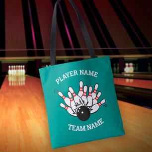 Benutzerdefiniertes Bowling-Team-Logo mit Spieler-