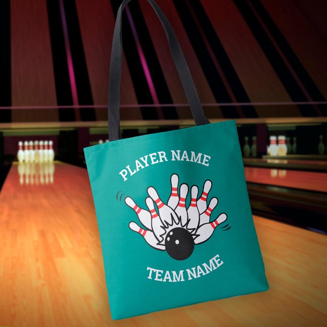 Benutzerdefiniertes Bowling-Team-Logo mit Spieler- (Von Creator hochgeladen)