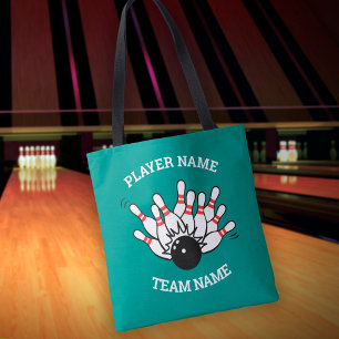 Benutzerdefiniertes Bowling-Teamlogo mit Player- u