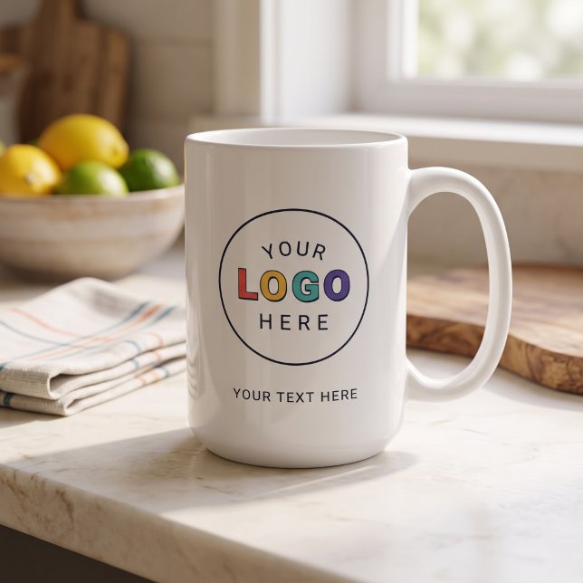 Benutzerdefiniertes Branding-Logo Geschäft  Kaffeetasse (Von Creator hochgeladen)