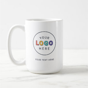 Benutzerdefiniertes Branding-Logo Geschäft Kaffeetasse