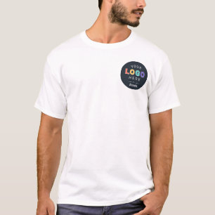 Benutzerdefiniertes Branding-Logo Geschäft T-Shirt
