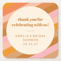 Benutzerdefiniertes Brautparty für rosa Sonnenunte