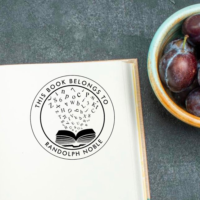 Benutzerdefiniertes Buch aus der Schriftbibliothek Gummistempel (Von Creator hochgeladen)