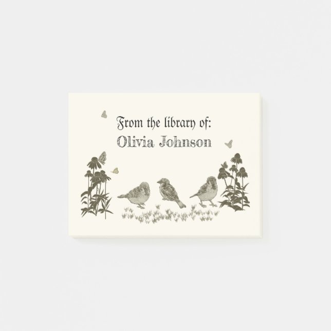 Benutzerdefiniertes Buchzeichen entfernen Post-it Klebezettel (Vorderseite)