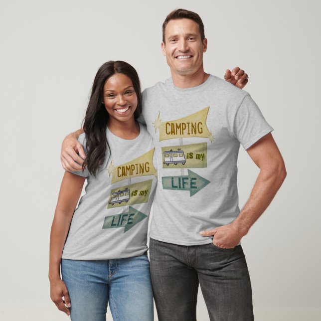 Benutzerdefiniertes Camping Vater ODER andere T-Shirt (Unisex)