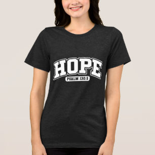 Benutzerdefiniertes Christentum Jesus Glaube Tri-Blend Shirt