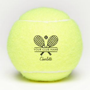 Benutzerdefiniertes Club-Spieler-Name-Script Perso Tennisbälle