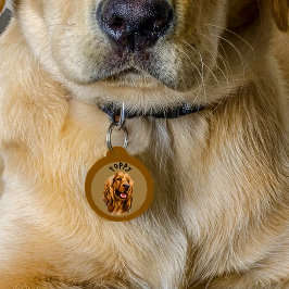 Benutzerdefiniertes Cocker Spaniel-Foto | Personal Haustiermarke