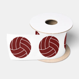 Benutzerdefiniertes Color Volleyball Team Sport Pa Satinband