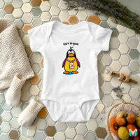 Benutzerdefiniertes Cooles Pinguin-Shirt mit Name