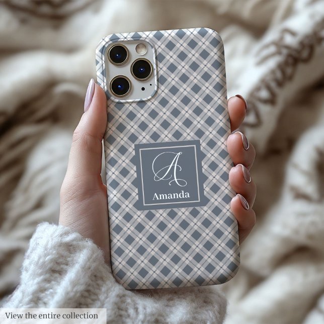 Benutzerdefiniertes Coral Grey iPhone Case Moderne (Custom Coral Grey iPhone Case Modern Cute Accent)