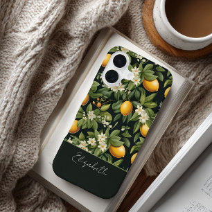 Benutzerdefiniertes Cottagecore-Design Zitronenmus iPhone 16 Hülle