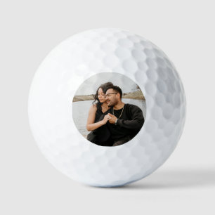 Benutzerdefiniertes Couple Foto Keepake Golfball